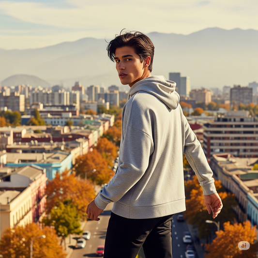 Hoodie Gris