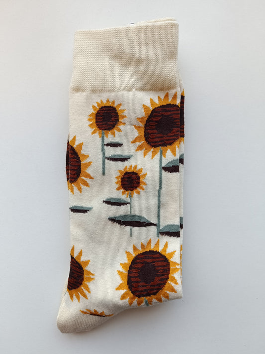 Calcetin Girasoles