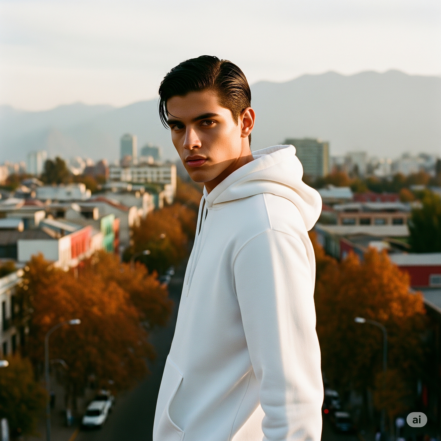 Hoodie Blanco