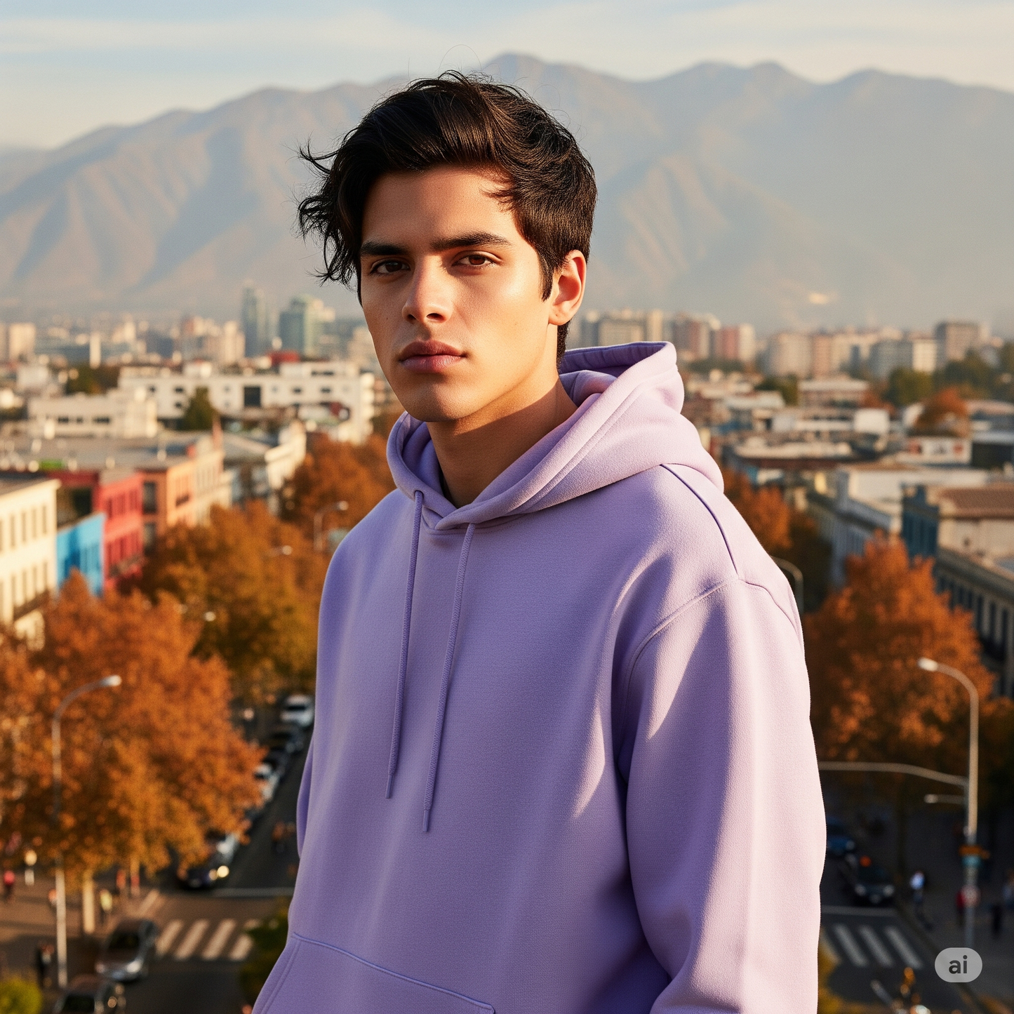 Hoodie Lila