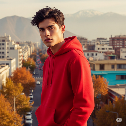 Hoodie Rojo