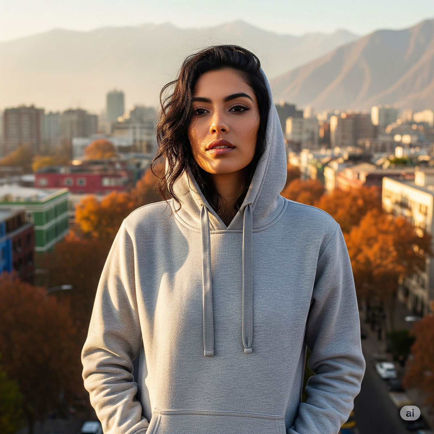 Hoodie Gris