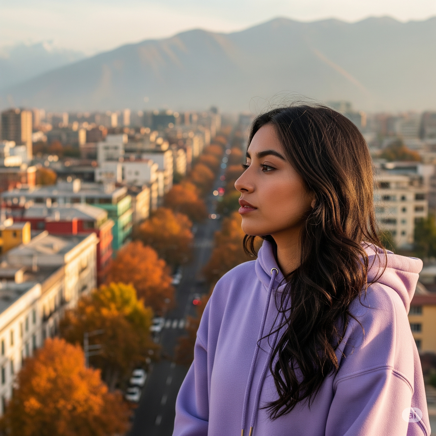 Hoodie Lila