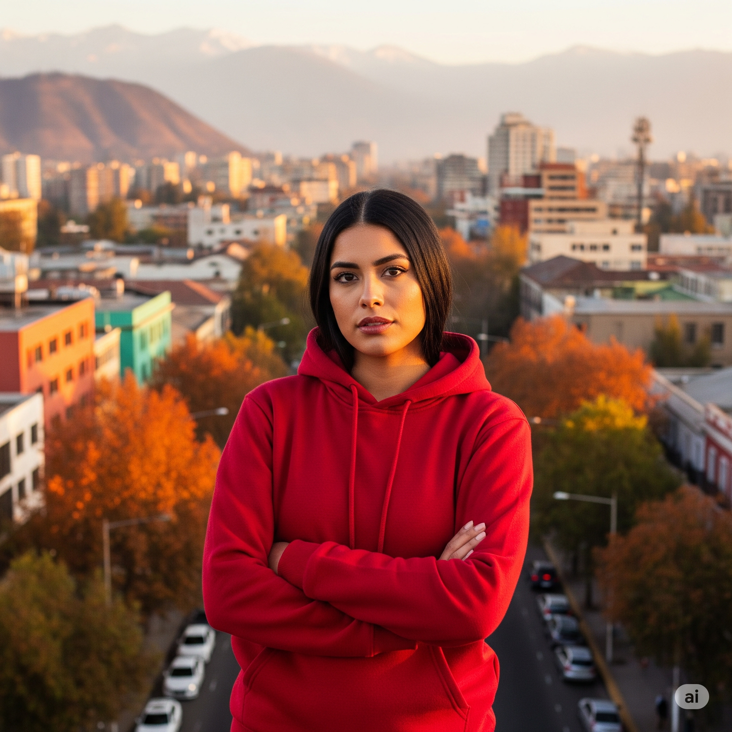 Hoodie Rojo