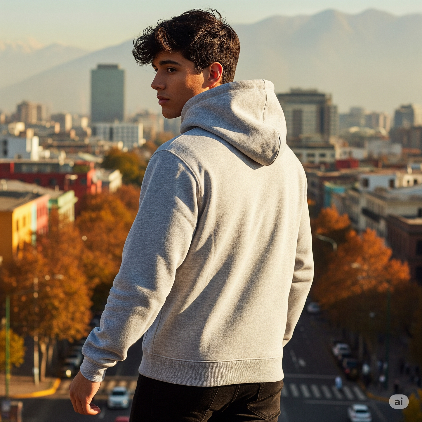 Hoodie Gris