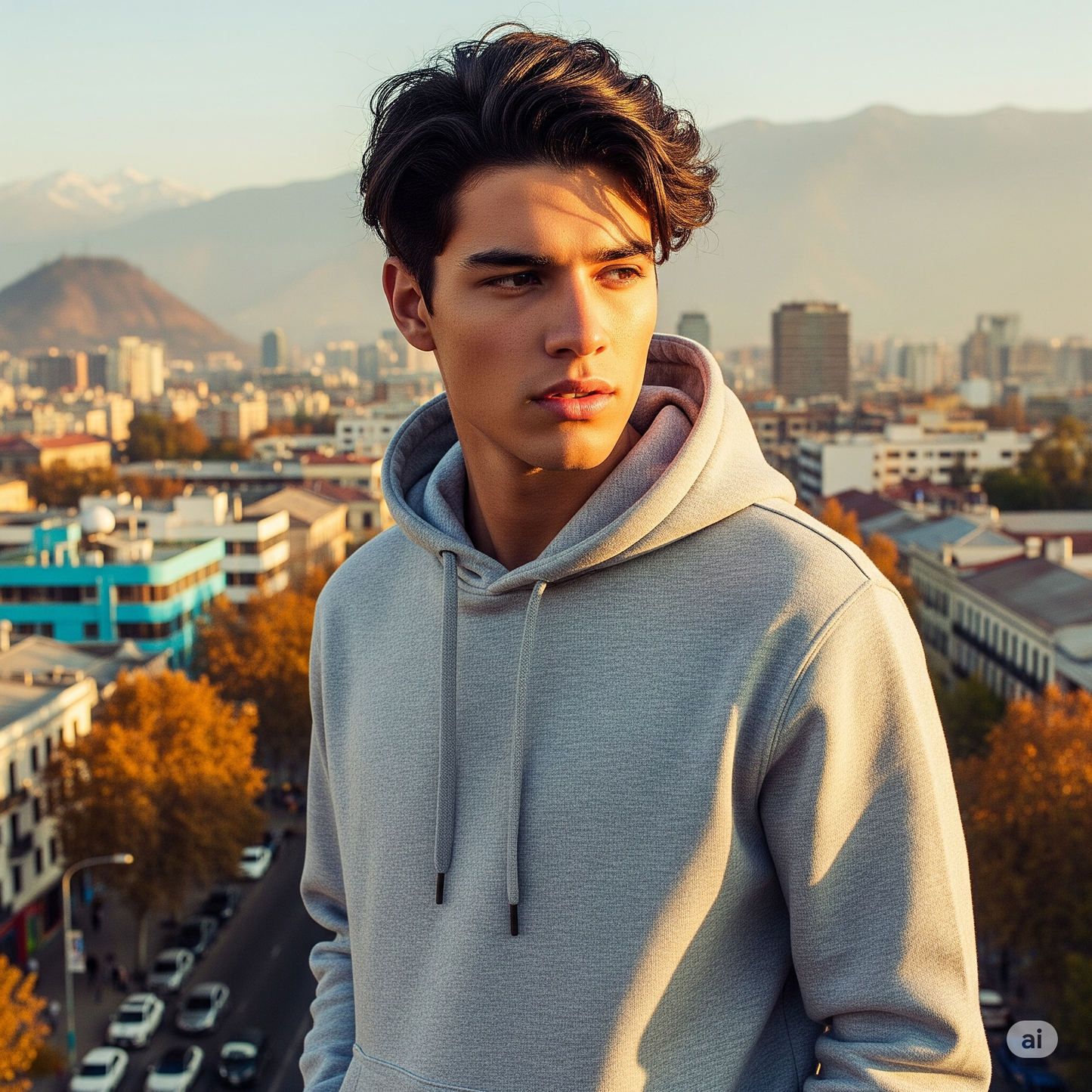 Hoodie Gris