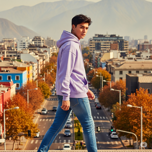 Hoodie Lila