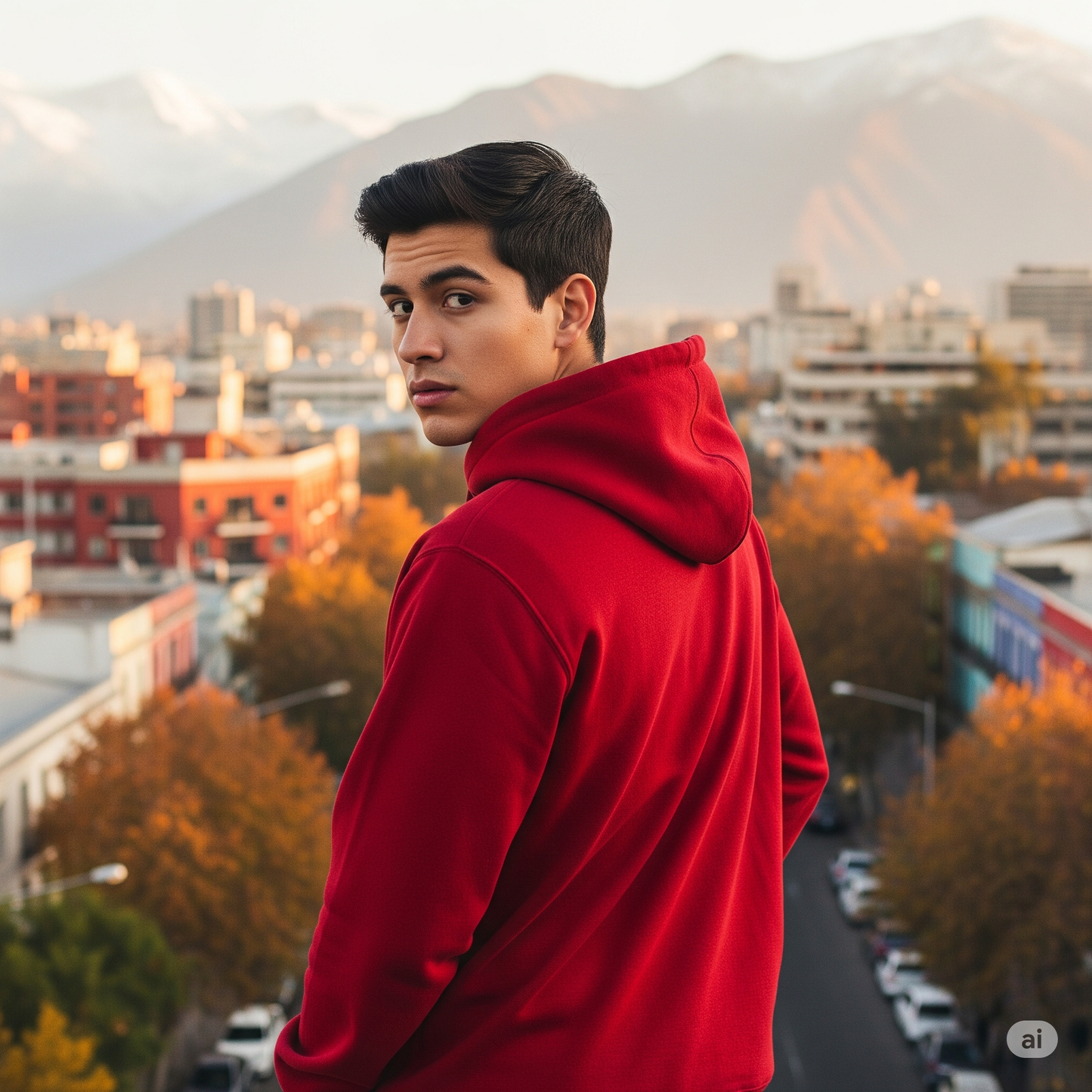 Hoodie Rojo